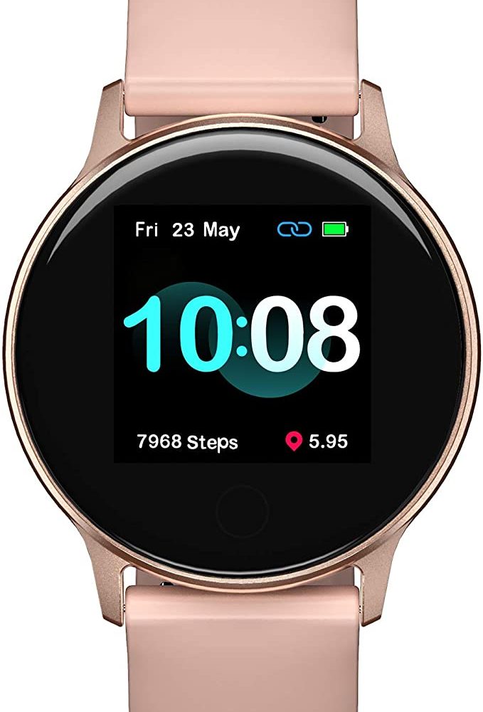 【 Mejor precio en oferta de 】✔️️ UMIDIGI Reloj Inteligente con Esfera Personalizada, Smartwatch para Hombres y Mujer con Monitor de Frecuencia Cardíaca, Resistente Al Agua hasta 5ATM, 14 Modos Deportivos