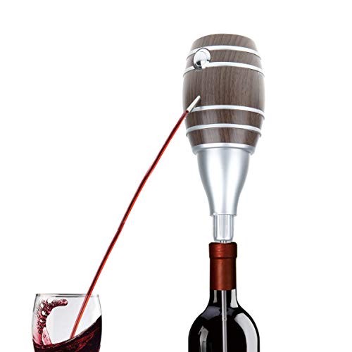 【 Mejor precio en oferta de 】✔️️ TOKUYI® Mini Escanciador de Vino De Sidra Eléctrico Tonel, varilla telescopic, nueva bomba de gran capacidad y durabilidad