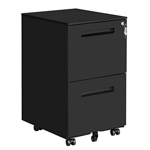 Mejor precio en oferta de 】 SONGMICS Gabinete de Archivos Móvil, con 2