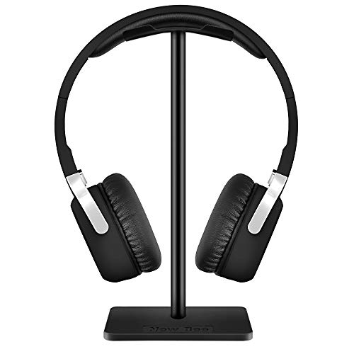 【 Mejor precio en oferta de 】✔️️ Soporte Auriculares, New bee Universal Soporte para Auriculares y Cascos en Mesa para Bose QuietComfort 25, QuietComfort 35, Gaming Headset Stand, Beats Solo 2/3, Sony Playstation etc Negro