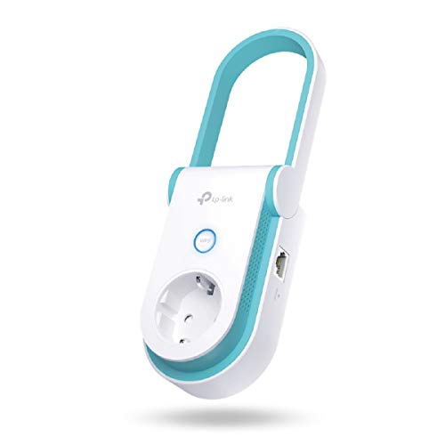 【 Mejor precio en oferta de 】✔️️ TP-Link RE365 AC1200 - Repetidor Wifi ,Extensor Amplificador WiFi (Puerto rápido,10/100 Mbps, Señal Inteligente, Antena Plegable, Enchufe Incorporado, 300Mbp en 2.4GHz, 867Mbps en 5GHz)