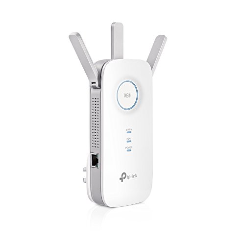 【 Mejor precio en oferta de 】✔️️ New TP-Link Repetidor WiFi Inalámbrico, Velocidad Banda Dual AC1750, Extensor de Red y Punto de Acceso, Compatible con Módem Fibra y ADSL, Indicador Luz Inteligente, 1xPuerto Gigabit (RE455).