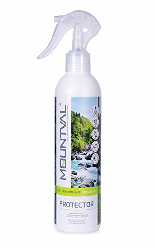 【 Mejor precio en oferta de 】✔️️ Mountval Proctector, Repelente al Agua para Todo Tipo de Calzado para Exteriores, Gamuza y Tela de Cuero Nobuk, Funciona con Gore-Tex.