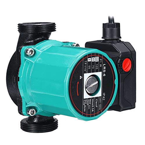 【 Mejor precio en oferta de 】✔️️ NEWMAN771Her Bombas de Calor, Bomba de circulación de calefacción del hogar 100W Bomba de circulación de Agua Caliente Caldera Bomba de circulación de calefacción de Piso