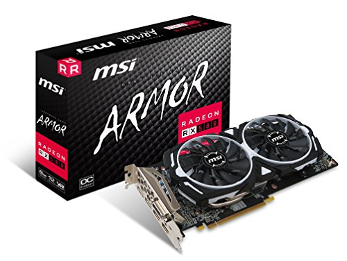 【 Mejor precio en oferta de 】✔️️ MSI Radeon RX 580 Armor 8G OC Radeon RX 580 8GB GDDR5 - Tarjeta gráfica (Radeon RX 580, 8 GB, GDDR5, 256 bit, 8000 MHz, PCI Express x16 3.0)