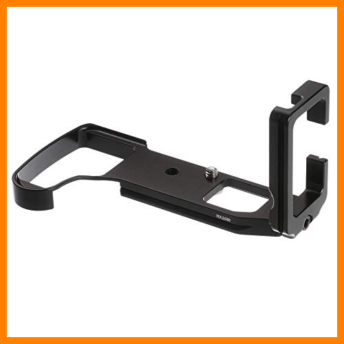 【 Mejor precio en oferta de 】✔️️ SSB-XJZJ, Aleación de Aluminio apretón de la Mano Quick Release Plate L Soporte de Ajuste for Sony DSC-RX10 M3 RX10III Cuerpo de la cámara