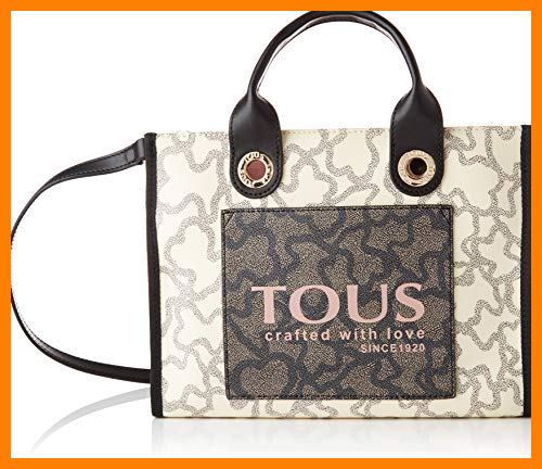 【 Mejor precio en oferta de 】✔️️ Tous Amaya, BOLSOS para Mujer, Beis(Multi-Beige), U