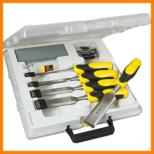 【 Mejor precio en oferta de 】✔️️ STANLEY 5-16-421 - Juego de cinceles Dynagrip en maletín (5 unidades)