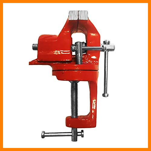 【 Mejor precio en oferta de 】✔️️ Max-Power 040256 - Tornillo de banco giratorio de hierro fundido, 50 mm