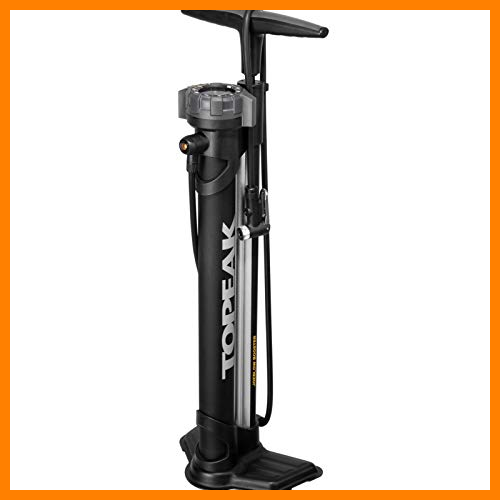 【 Mejor precio en oferta de 】✔️️ TOPEAK Joeblow Booster Bomba, inflador de pie, Negro, 74 x 25 x 18,5 cm
