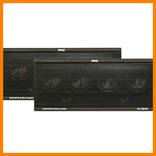 【 Mejor precio en oferta de 】✔️️ System EN Caja Ultras Slim PYLE PLTWVS COMPUESTOS por 6 Tweeter DE 50 Watt RMS Y 100 Watt MAX por Coche CASA Fiestas Bar DJ O por Locales