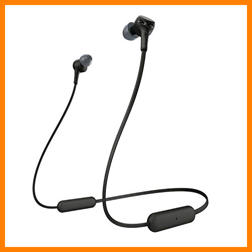 【 Mejor precio en oferta de 】✔️️ Sony WIXB400 - Auriculares inalámbricos de botón (Bluetooth, Extra Bass, 15h de batería, Tapones magnéticos para Transporte fácil, Llamadas Manos Libres, óptimo para Trabajar en casa), Negro