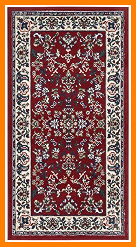 【 Mejor precio en oferta de 】✔️️ andiamo - Alfombra Oriental clásica (60 x 110 cm), Color Rojo, 721681