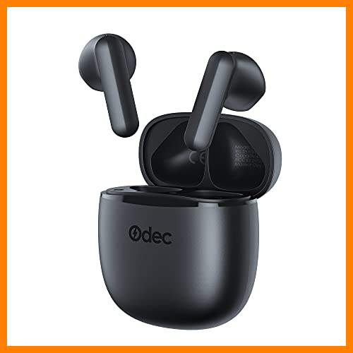 【 Mejor precio en oferta de 】✔️️ Auriculares Inalámbricos, Auriculares Bluetooth 5.1, Auriculares Estéreo Semi-in-Ear con Caja de Carga Rápida USB-C Portátil, Micrófono Incorporado, Reproducción 24 Horas Control Táctil
