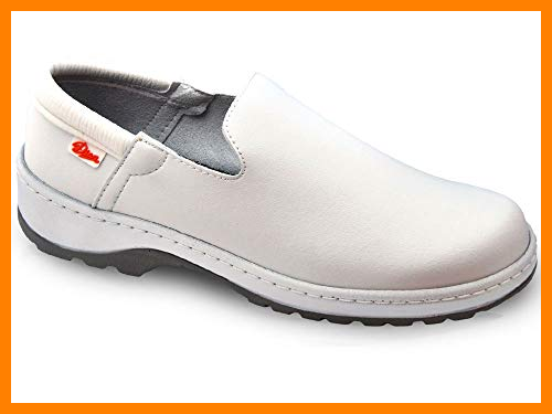 【 Mejor precio en oferta de 】✔️️ Marsella Blanco Talla 39 Marca DIAN, Zapato de Trabajo Unisex Certificado EN ISO 20347.