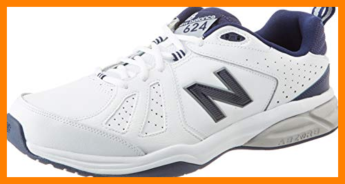【 Mejor precio en oferta de 】✔️️ New Balance 624v5, Zapatillas Hombre, White, 55 EU