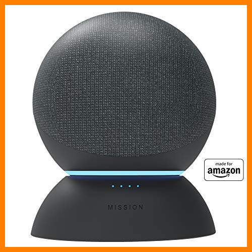 【 Mejor precio en oferta de 】✔️️ Nueva Base con batería Made for Amazon, para Echo (4.ª generación), color negro