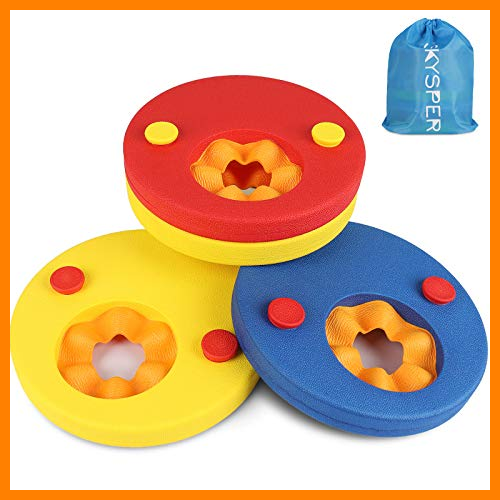 【 Mejor precio en oferta de 】✔️️ SKYSPER 4 Piezas Manguitos de Natación para Niños Flotador Bebe Piscina Discos Flotantes Hechos de Espuma con Certificación Seguridad Aprender a Nadar