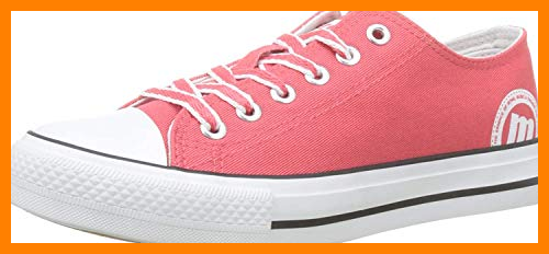 【 Mejor precio en oferta de 】✔️️ MTNG 13991, Zapatillas Mujer, Rojo (Canvas 3 Coral C45988), 37 EU