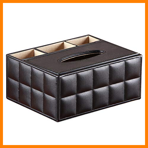 【 Mejor precio en oferta de 】✔️️ SUPVOX Caja de pañuelos faciales con control remoto organizador contenedor para encimeras de oficina en casa