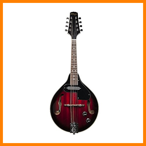 【 Mejor precio en oferta de 】✔️️ Stagg M-50 E - Mandolina bluegrass eléctrica