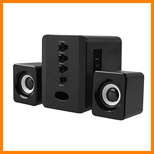 【 Mejor precio en oferta de 】✔️️ Altavoz SADA D-226 para computadora de Escritorio, PC, portátil (Negro)