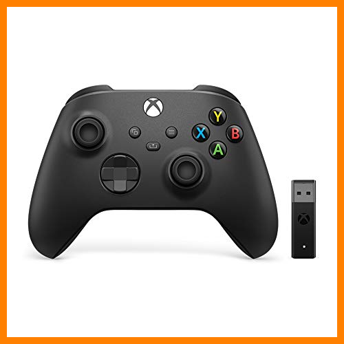 【 Mejor precio en oferta de 】✔️️ Microsoft Mando Inalámbrico Xbox + Adaptador inalámbrico para Windows 10