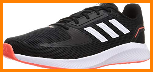 【 Mejor precio en oferta de 】✔️️ adidas RUNFALCON 2.0, Zapatillas de Running Hombre, NEGBÁS/FTWBLA/Rojsol, 44 2/3 EU