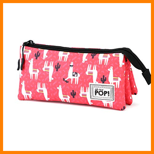 【 Mejor precio en oferta de 】✔️️ Oh My Pop! Cuzco-Dreifach HS Federmäppchen Estuches 24 Centimeters Multicolor