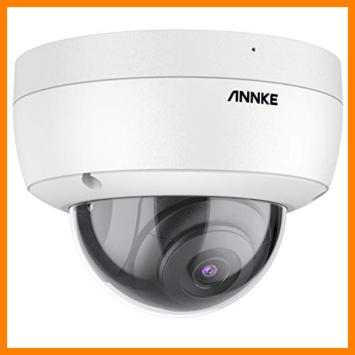 【 Mejor precio en oferta de 】✔️️ ANNKE C800 Dome 4K Ultra HD PoE Cámara de Vigilancia H.265 + 8MP Cámaras de Videovigilancia con Cable Video Seguridad IP67 Exterior IK10 Antivandálica Grabación Audio Tarjeta de 256GBTF (NO PTZ)