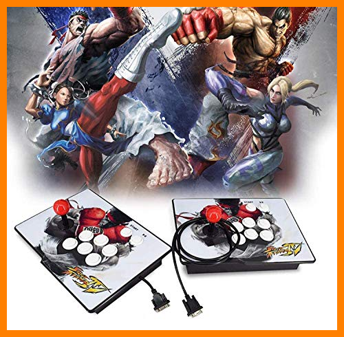 【 Mejor precio en oferta de 】✔️️ Unicview Pandora Box 10, (4.260 Juegos incluidos) Retro Consola Maquina recreativa Arcade Video, Joystick Independientes, Versiones Originales Juegos Retro, Incluye Juegos 2D y 3D, Dos joysticks