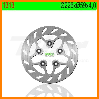 【 Mejor precio en oferta de 】✔️️ NG BRAKE DISK - 9621313/54 : Disco de freno flotante 1313 Ø220 x Ø105 x 4