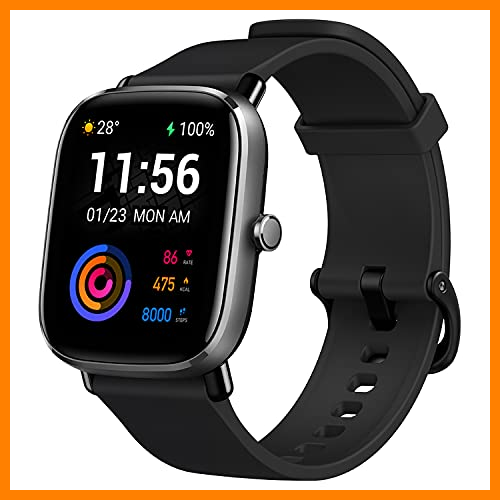 【 Mejor precio en oferta de 】✔️️ Amazfit GTS 2 Mini Reloj Inteligente Smartwatch Fitness Duración de Batería de 14 días más de 70 Modos Deportivos Medición del Nivel de SpO2 Monitorización de Frecuencia Cardíaca Sueño Black
