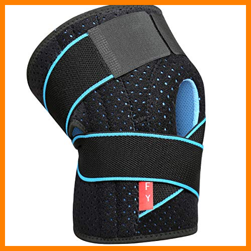 【 Mejor precio en oferta de 】✔️️ TOVIKI Rodillera Menisco Ligamento Deportiva Ajustable Protector de Rótula Abierta Rotuliana Antideslizante Neopreno Compresión Estabilizadora para Correr Crossfit