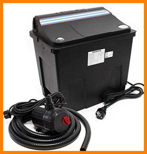 【 Mejor precio en oferta de 】✔️ SunSun Bio Pond Filter CBF-200T 9W UVC Pond Pump 2300l/h 35W