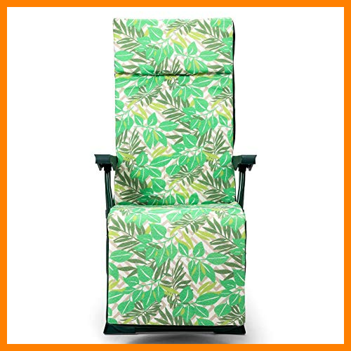 【 Mejor precio en oferta de 】✔️ Solenny 50001001165137 50001001165137-Tumbona de Jardín Relax 5 Posiciones Acolchado 3 cm