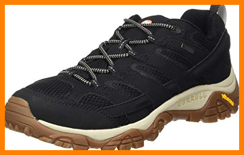 【 Mejor precio en oferta de 】✔️ Merrell MOAB 2 GTX, Zapatillas de Senderismo Hombre, Negro/Goma, 41.5 EU