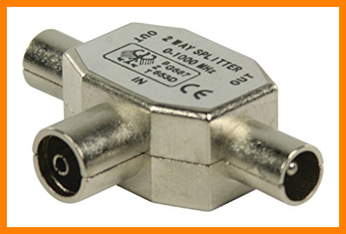【 Mejor precio en oferta de 】✔️ Valueline coax/2x coax - Conector coaxial (2x Coax, Coaxial, Male connector / Female connector, 1 pieza(s))