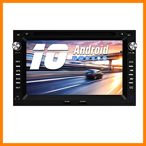 【 Mejor precio en oferta de 】✔️ AWESAFE Android 10.0 [2GB+32GB] Radio Coche para Volkswagen, Autoradio con Pantalla Táctil 7 Pulgadas para VW Passat B5 Golf Polo MK4 T5 Seat, Etc. con GPS/Bluetooth/CD DVD/USB/SD/WiFi/Mandos Volante
