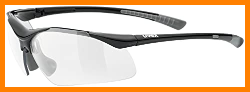 【 Mejor precio en oferta de 】✔️ Uvex Sportstyle 223 Gafas de Ciclismo, Unisex Adulto, Black Grey, One Size