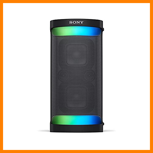 【 Mejor precio en oferta de 】✔️️ Sony SRS-XP500 - Altavoz Bluetooth con sonido potente, iluminación y batería de 20 h (IPX4, Mega Bass, función de Carga rápida, Party Connect) Negro