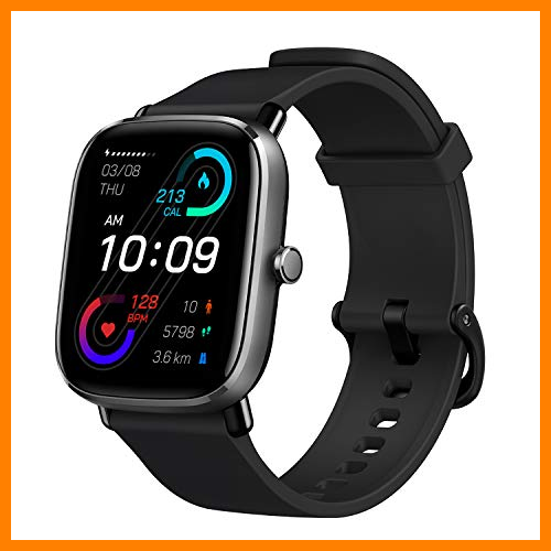 【 Mejor precio en oferta de 】✔️ Amazfit GTS 2 Mini Reloj Inteligente Smartwatch Duración de Batería14 días 70 Modos Deportivos Medición del Nivel SpO2 Monitorización de Frecuencia Cardíaca, (Color Negro)