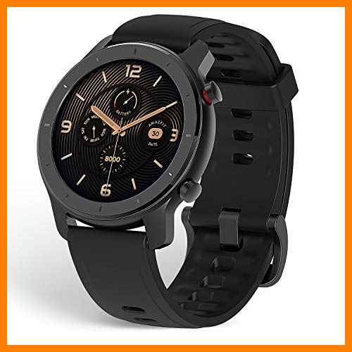 【 Mejor precio en oferta de 】✔️️ Amazfit GTR A1910 42 - Smartwatch (42 mm), color negro