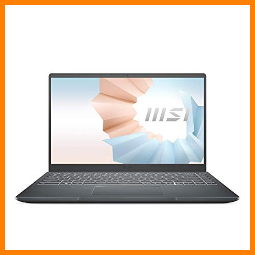 【 Mejor precio en oferta de 】✔️️ MSI Modern 14 B10RBSW-419XES - Ordenador portátil de 14" FullHD (Intel Core I7-10510U, 16GB RAM, 1TB SSD , Nvidia MX350-2 GB , Sin Sistema Operativo) Carbon Gris - Teclado QWERTY Espanol
