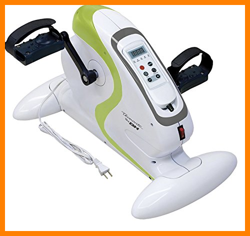 【 Mejor precio en oferta de 】✔️ Tecnovita by BH Mini Bike eléctrica YF612 Ejercicio Suave para piernas y Brazos. Pedaleo asistido con Motor o Manual. Pedales ergonómicos.