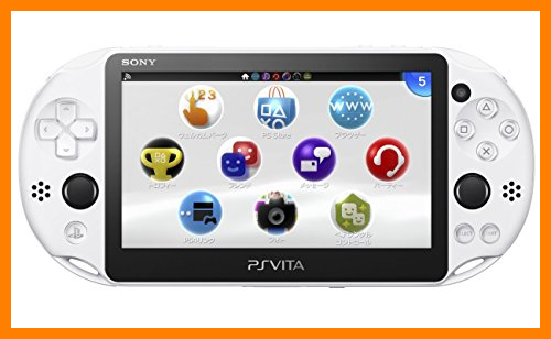 【 Mejor precio en oferta de 】✔️ Sony PlayStation Vita PCH-2000ZA22 Wi-Fi Model Glacier White (Japan Import)