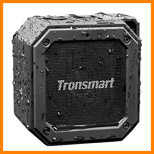 【 Mejor precio en oferta de 】✔️ Tronsmart Groove Altavoz Exterior Bluetooth Portátiles, 24 Horas de Reproducción, Impermeable IPX7, Extra Bass, Construido en Micrófono, para Smartphones, Fiesta, Viajes, Playa