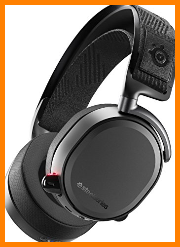 【 Mejor precio en oferta de 】✔️ SteelSeries Arctis Pro Wireless - Auriculares inalámbricos para juegos (2.4 G & amp; amp; bluetooth) - Controladores de altavoz de alta resolución - Para PC, PS5 y PS4 - Negro