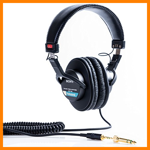 【 Mejor precio en oferta de 】✔️ Sony MDR-7506 - Auriculares de diadema cerrados (reducción de ruido, 3.5 mm), negro