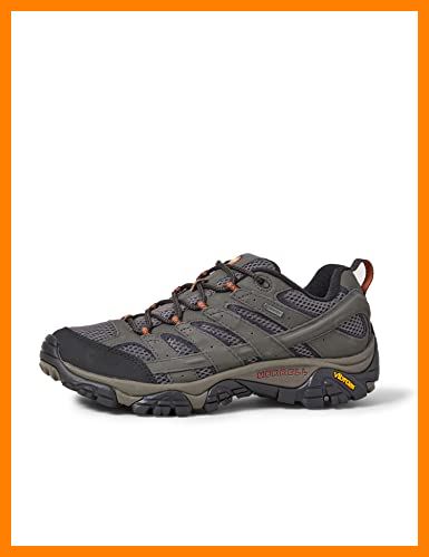 【 Mejor precio en oferta de 】✔️ Merrell MOAB 2 GTX, Zapatillas de Senderismo Hombre, Gris (Beluga), 44 EU